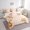 Light Salmon, variant on Erosebridal Cute Sloth Bed in a Bag King size, Rustic Flower Bed Set, Cartoon Animal Reversible Bedding King Size, Breathable Bedroom Decoration, 7pcs