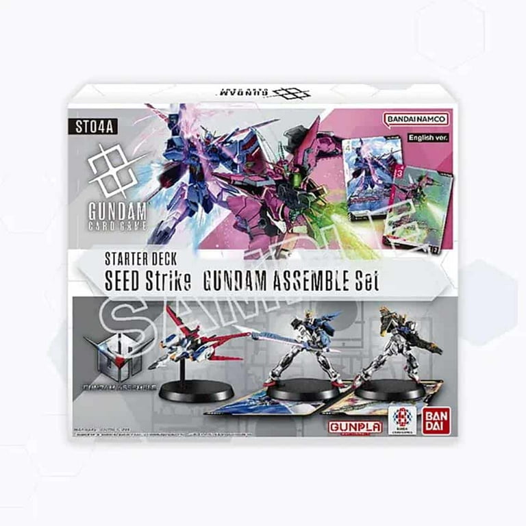 GUNDAM CARD GAME 未開封セット Gundam Card Game Assemble Starter Set Zeon's Rush SEED Strike