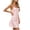 Watermelon Red, variant on BUIGTTKLOP Womens Satin Nightdress Cami Sleepwear Slip Dress Soft Nightgown for Homewear Loungewear Sleepwear