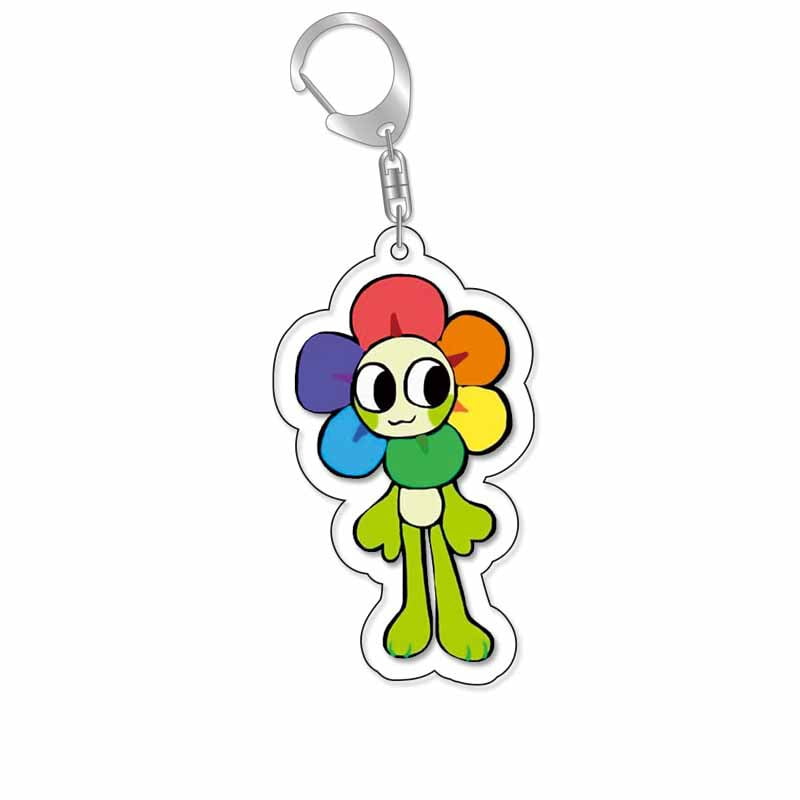 Classic Game Dandy's World Keychain Plush Scraps World Acrylic By