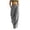 *Gray, variant on Women's High Waisted Wide Leg Cargo Pants , Drawstring Baggy Utility Pants For Women , Ladies' Breathable Streetwear Trousers with Pockets,Khaki,S-2XL