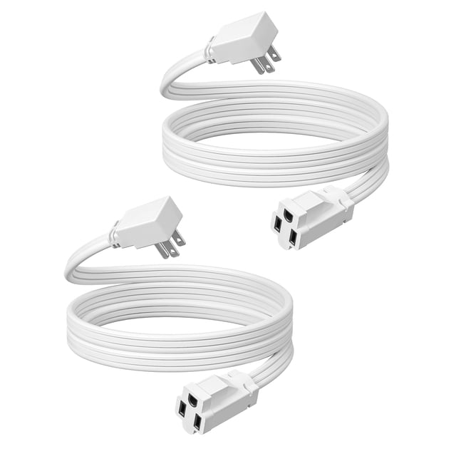 Cable de extensión DEWENWILS Heavy Duty, 6 pies, 15 A/1875 W 14/3 SPT-3