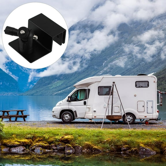 FRCOLOR Solar Brackets for Roof and Gutter Aluminum Alloy Weatherproof Gutter Mount Outdoor Solar Panel Roof Rack Mounting Brackets DIY Solar Systems