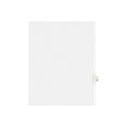 thumbnail image 1 of Avery Legal Dividers, Premium Individual Tab Titles, Letter Size, Side Tabs, S, Pack of 25 (01419), 1 of 2