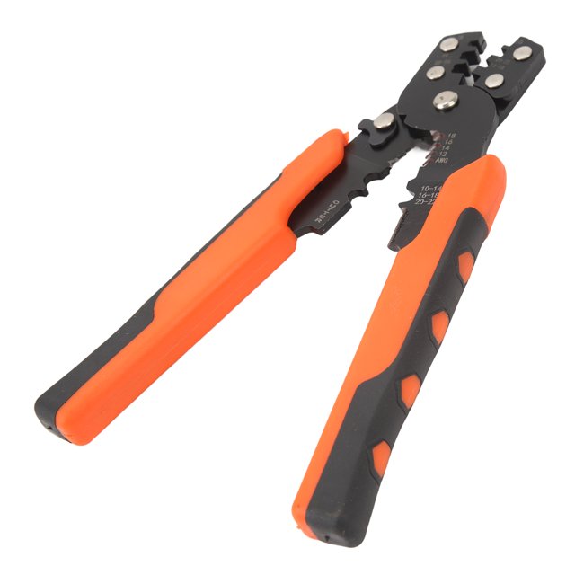 Wire Stripper, Multifunctional 8 Inch Wire Stripper Crimper Tool For Flat Wires