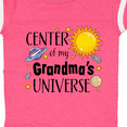 thumbnail image 4 of Inktastic Center of My Grandma's Universe Boys or Girls Baby Bodysuit, 4 of 5