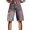 Purple, variant on kaondbfi Women's Summer High Waisted Shorts Knee Length Fashionable and Casual Style with Pockets Lightweight and Breathable