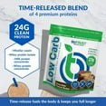 thumbnail image 2 of BioTrust Low Carb Protein Powder – Delicious Whey & Casein Blend from Grass-Fed Hormone Free Cows – Non GMO, Gluten Free (Chocolate Peanut Butter), 2 of 7