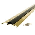 thumbnail image 5 of M-D Building Products 09159 3-3/4 in. x 3/4 in. x 72 in. Brite Gold Aluminum and Vinyl Heavy-Duty Low-Profile Threshold, 5 of 5