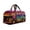 A, variant on Boho Style Quilted Travel Weekender Bag, Retro Hippie Van Pattern Large Capacity Duffel Bag for Women, Multi-Purpose Overnight Carry-on Bag, 18 x 9 inches,B