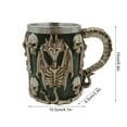 thumbnail image 3 of Hot6sl Ofertas Del Día Vaso de Cerveza de Acero Inoxidable con Personalidad Creativa, Taza Tipo Cáliz, Copa de Vino para Bar, Regalo de Exhibición, 3 of 6