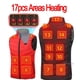 thumbnail image 2 of Chaqueta con calefacción por Usb de 17 áreas para hombre y mujer, chaleco eléctrico calefactor, chaleco calefactor, chaleco calefactor interno con Usb, Veste Chauffante, 2 of 5