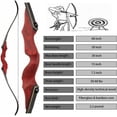 thumbnail image 2 of Black Hunter Recurve Bow for Adults, Archery Takedown Bow Right Hand Wooden Bow for Beginner Outdoor Hunting Training Practice 20-60 lbs LH/RH, 2 of 4