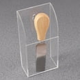 thumbnail image 2 of FRCOLOR Acrylic holder for Remote Controllers and Pens with Pre Drilled Holes for Wall Mounting Transparent 72*40*140mm, 2 of 8