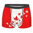 thumbnail image 3 of Canada Maple Leaf Canadian Flag Boxer Shorts For Men 3D Printed Male Underwear Panties Briefs Stretch Underpants, 3 of 7