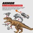 thumbnail image 3 of Remote Control T-Rex Dinosaur Toy with Roaring Sound, Walking Action and Bubble Spray Function for kidds Outdoor Play, 3 of 5