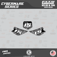 thumbnail image 3 of Kalair GFX Graphics Kit for Kawasaki KX85 (2001-2013) Cyberware Series, 3 of 5