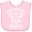 AD-Pink, variant on Inktastic Handpicked for Earth by My Auntie in Heaven with Angel Wings Boys or Girls Baby Bib