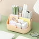 thumbnail image 1 of Rotating Desk Organizer Tray with Multiple Compartments, Plastic Storage Caddy for Office Supplies, Pen Pencil Brush Holder, Bathroom Countertop Art Craft Supply Organizer for Home School Office Use, 1 of 6