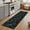 Black, variant on Front Door Mat Indoor Outdoor, Teal Leaves Fall Heavy Duty Absorbent Doormat, Thanksgiving Botanical Autumn Leaf Non-Slip Welcome Entrance Rug for Home Entryway, High Traffic Floor Mat 15.7''x23.6''