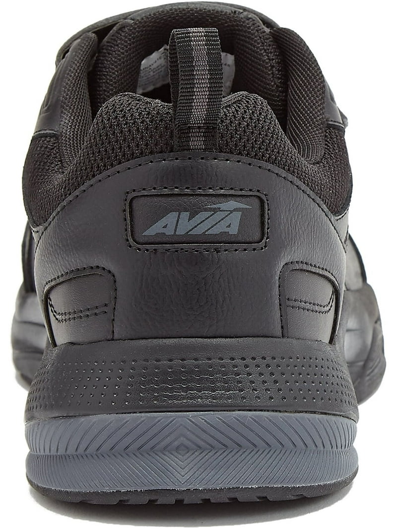 Avia Men's Quickstep Strap Wide Width Walking Shoes Leather Mesh