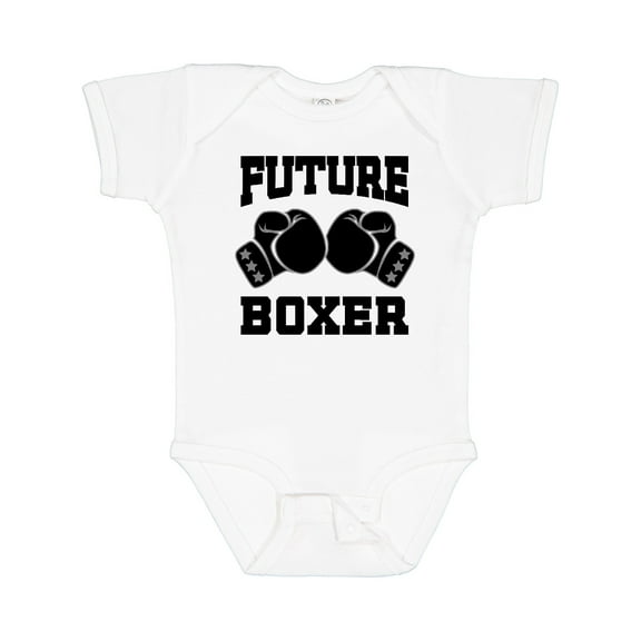 Inktastic Boxing Future Boxer Boys or Girls Baby Bodysuit