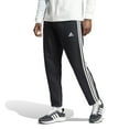 thumbnail image 2 of Big & Tall adidas Essentials 3-Stripes Open Hem Fleece Pants Color: Black Size: 4XL, 2 of 5