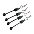 thumbnail image 1 of de carrocería RC para coche /10, accesorios de bricolaje negro CUTICAT Clips de carcasa de carrocería de coche RC, 1 of 4