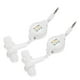 thumbnail image 2 of 2pcs mp3 dual retráctil retráctica auriculares auriculares auriculares aislantes de ruido con sonido transparente portátiles y cómodos auriculares con cable para viajes deportivos y uso diario, 2 of 4