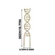 thumbnail image 2 of Small Plant Trellises For Climbing Plant, Metal DNA Shape Garden Potted Trellises Plant Support Stake For Potted Plants, Houseplant Garden Plant Lover Gifts, 2 of 3