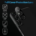 thumbnail image 4 of Xpression Camera Lens Protector for Samsung Galaxy S23 Tempered Glass Camera Lens Cover Back Screen Protector [Case Friendly] [Scratch-Resistant] [ Black ], 4 of 6
