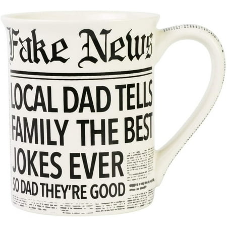 

Enesco Our Name is Mud Fake News Dad Mug