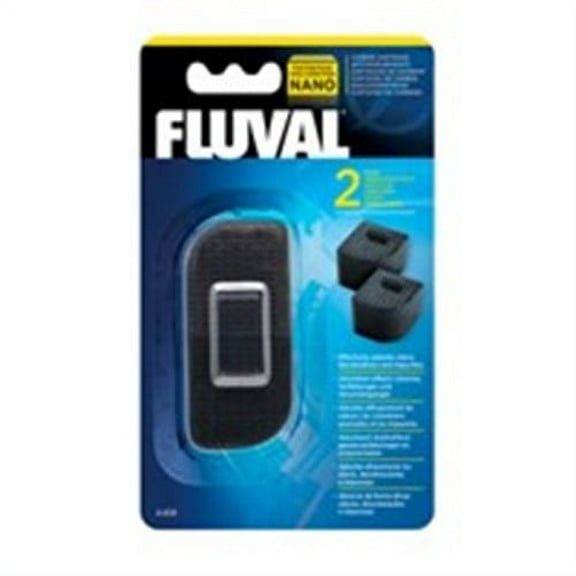 Fluval Nano Carbon Cartridge, 2 Pcs