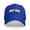 Blue, variant on Just God. Unisex Sandwich Cap Classic Baseball Capunisex Adjustable Casquette Dad Hat