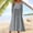 Gray, variant on Button Down Dresses for Women Fit & Flare Casual Dresses Dresses 3/4 Sleeve Gray Boat Neck Womens Dress,L