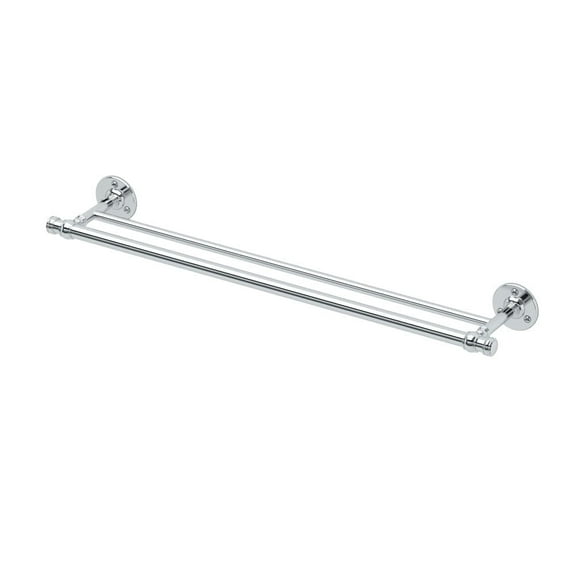 Gatco 4414 Cafe 24" Double Towel Bar, Chrome