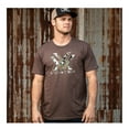 thumbnail image 4 of VORTEX Adult Male Camo Logo Short Sleeve Tee, Color: Brown Heather, Size: XL, 4 of 4