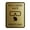 Brushed Gold, variant on Signs ByLITA Portrait Round Reduce Water Waste: Report Leaks Door or Wall Sign Durable ABS Plastic | Laser Engraved | Easy Installation | Kitchen | Hygiene Sign (Blue) - Large