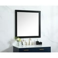 thumbnail image 3 of Aqua vanity mirror 36x36 inch in black, 3 of 5