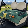 thumbnail image 3 of Whosucclay Crane Art Print Foldable Golf Cart Seat Covers, 4 Pockets Golf Cart Accessories for Club Car EZGO Yamaha Club Cart 2-Person Golf Carts, 3 of 9