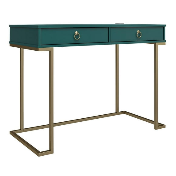 CosmoLiving by Cosmopolitan Camila Writing Desk, Pink
