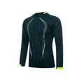 thumbnail image 5 of Men's Quick Dry Slim Fit Long Sleeve Compression Shirts Workout Running Shirts, 5 of 9