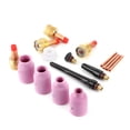 thumbnail image 4 of 16pcs/set Ceramic Nozzle Gas Lens Kit TIG Welding  Consumables for Torch 17/18/26, 4 of 8