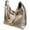 Silver, variant on Women's Hobo Bag PU Leather Crossbody Shoulder Bag Large Totes Handbag Fashion Purse Top Handle Bag