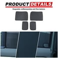 thumbnail image 5 of Rear window screens for Land Rover Defender 110/130 2020-2024 Accessories ，Rear window screen Mosquito Net UV Blocker Sun Protector Glare HeatShield(Black), 5 of 20