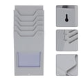 thumbnail image 2 of Factory Material Cards Bag Time Cards Wall Rack Multi-Pocket Cards Organizer, 2 of 8