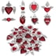 thumbnail image 1 of Dijes de corazón a granel, dijes de corazón sagrado, dijes colgantes de corazón con forma de ala de amor para San Valentín, pulseras, pendientes, collares, fabricación de joyas., 1 of 9