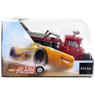 Disney Cars Next-Gen Racers Pullback Die Cast Set Play Set New