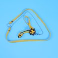 thumbnail image 3 of OULII Ensemble Laisse Dragon Barbu Fer Jaune Sangle Réglable pour Propriétaires d'Animaux 1Ensemble, 3 of 3