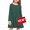 Dark Green, variant on Girls Long Sleeve Dress Tiered Flowy Sundress Green Midi Swing Casual Dress, 3-10 Years